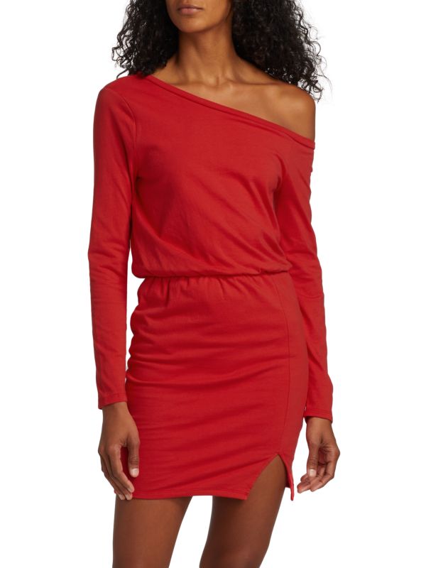 n:philanthropy Rosebud Asymmetric Mini Dress